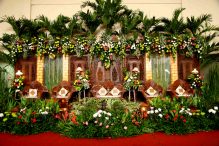 paket dekorasi florist wedding